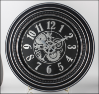 Plastic Wall Clocks Antique Style 3D Decorative Wall Clock