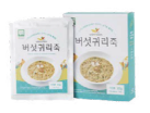 Organic mushroom oat porridge