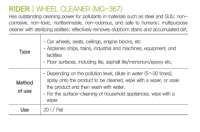 RIDER- WHEEL CLEANER (MG-367)
