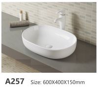A257 art basin oval shape popular design