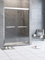 Safety Tempered Glass for Shower Enclosure with Precision Engineering