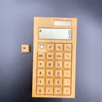 Water Transfer Bamboo Calculator True Solar Detachable Button Calculator