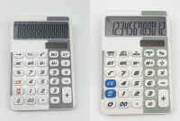 12-digit Large Screen Calculator Abs Plastic Button Calculator Stitching Color Custom Calculator