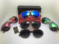 authentic brand sunglasses Cai Ray unisex sunglasses UV400 mirror lens round frame