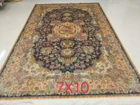 handmade silk persian carpet for sale