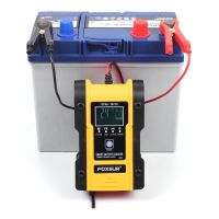 FOXSUR 12V 24V Car Battery Charger, 6A 12.6V Lithium Battery Charger &amp;amp; Maintainer, 7-Stage Car &amp;amp; Motorcycle Battery Charger 4.8