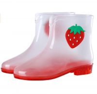 Kids rain boots for good quality pvc 100% waterproof with customized design