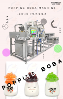 Depositing popping boba pearls machine vinegar alcohol filling ball making machine