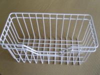 Polyresin Coating  Wire Storage Basket  Freezer Hanging Basket