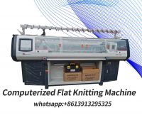 computerized flat knitting machine