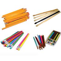 Wholesale Yellow Colored Pencils,7 Inches  Custom Logo Wooden Standard 2b/hb Pencil Set For School, Office, Drawing And Sketching 