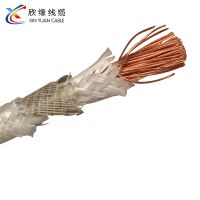 0.5- 25 Square Mica Wire Glass Fiber Braid Mica Tape Wrap Silicon Resin GN500 Fire-resistant Wire 500C CE