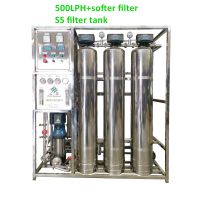 industrial water filter machine capacity 500 LPH reverse osmosis system