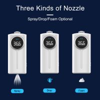 K9 pro upgrade gel drop spray foam 15 language battery inside 1200ml intelligent sensor soap dispenser thermometer k9pro plus