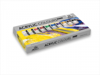 Best Acrylic Paints 10 X 22ml Artist Level Wholesale For Canvas In 50 Colors With Ce Certification