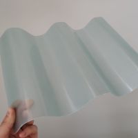 Plastic FRP Lighting Panel Skylight Transparent Glass Fiberglass Roofing Sheet 