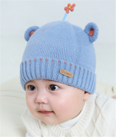 2021 New arrival double layers cute design baby soft winter hats