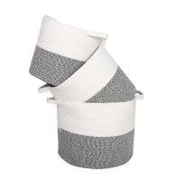 Cotton rope woven Storage baskets