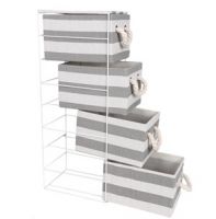 PP woven Storage baskets lundry room toy office storage