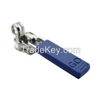 Custom Hot Selling Leather Silicone Pvc Simple Type Zipper Puller