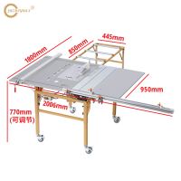 High  Quality  Dist Free Portable Sliding Table Saw Machine For Woodworking