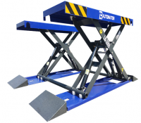 4 Tons Hydraulic Auto Car Scissor Lift Opposite Support 4 Cylinders Car Hoist for Sale