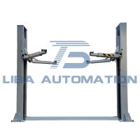 Car Lift LIBA 2 Post Hydraulic Car Lift with Rolling Jack with Low Price