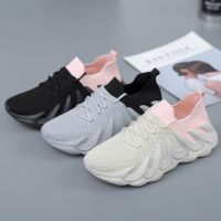 New Arrive Colorful Knit Casual Sport Running Women Shoes