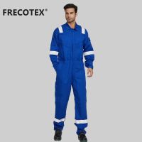 XINKE 100% cotton fr coverall workwear fire resistant workers fireproofing work clothes