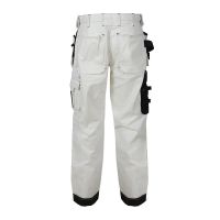 High quality men stretch cargo work pants with side pockets