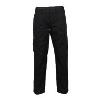 Wholesale black safety work cargo pants trousers for man