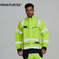 Wholesale Fire Safety Workwear Jacket Fire Resistant Mining Coat For Mining Industry