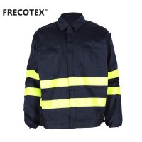 Wholesale Work Anti-static Flame Retardant Fireproof Protective Fr Fire Resistant Welder Jacket