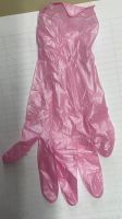 Pink disposable nitrile industrial inspection medical powder-free and powder-free gloves