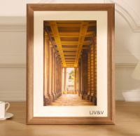 Wide Real Wood Molding Photo Frames