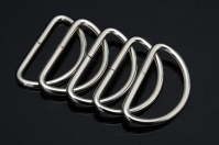 Factory Iron metal durable D ring, bag ring, O ring for handbag