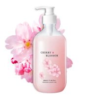 Japanese Cherry Blossom Organic Vegan Moisturizing Long Lasting Fragrance Shower Gel