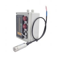 Fandesensor AC220V Liquid Water Level Measuring Instruments Controller  4 Rely 2 Alarm Probe Sensor Accuracy 0.5 4-20mA