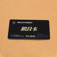 Point Card Characteristic Non-contact Smart Card Sensitive Good Encryption Performance, High Temperature Resistance