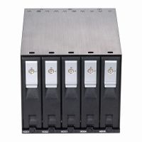 5x3.5in Sata Sas Tray-less Hdd Enclosure For 3x5.25in Optibay
