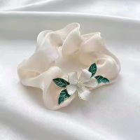 Fresh Cool Elegant Gardenia Hair Ring