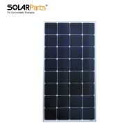 Solarparts 17.6V105W Sunpower Glass Solar Panel 