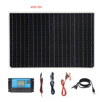 Sunpower Flexible Solar Panel 20V/45W 660x440x3MM with Dual USB Sockets