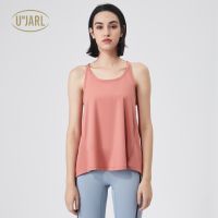 Women's Workout Tank Top Sleeveless Running Sportswear Open Back Muscle Yoga Tank Top Quick-Dry Shirt