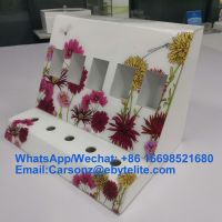 custom acrylic display make up holder  cosmetic holder