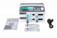 Hospital Medical Equipment Double Channel Electric Portable Icu Syringe Pump