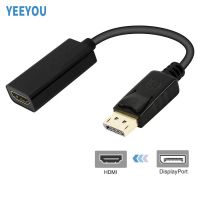 Displayport Male To Hdmi Male Cable Adapter Converter Dp To Hdmi 4k For Pc Laptop Hd Projector