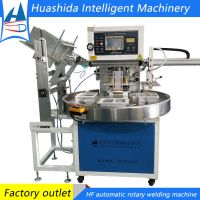 High Frequency Plastic Welding Machine Auto Round Rotary Blister Packing Machine