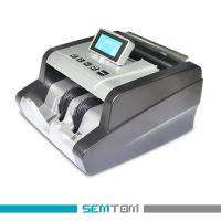 Back Load Bill Money Banknote Cash Note Currency Counter With Uv Mg Detecting Function Counting Machin