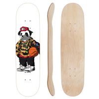 Customized Skateboard Decks 7 Ply Canadian Maple Wood Complete Skateboard